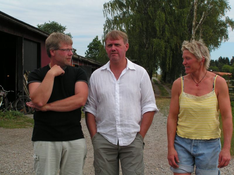 Fockstas "besättning", Anders, Göran och Helena