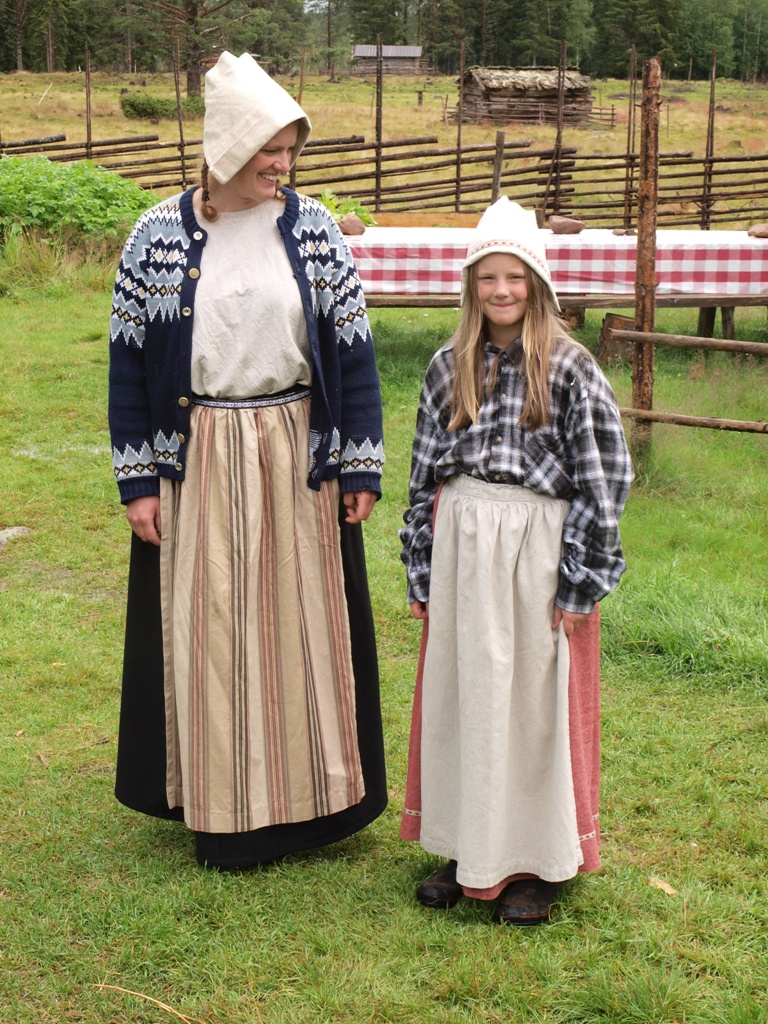 Anna och Evelina.