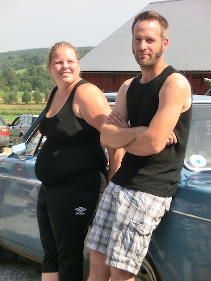 Besök hos Emma Heed o Andreas Hellmont och deras kor.
