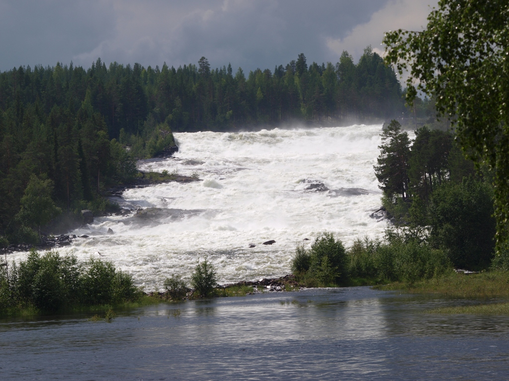 Storforsen i Piteälven.