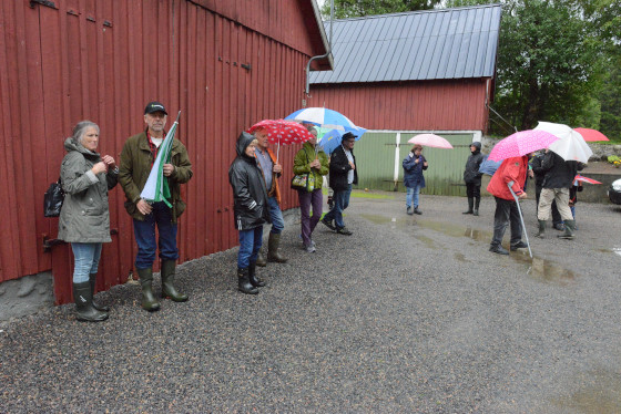 Samling hos grannen Gert-Ove.